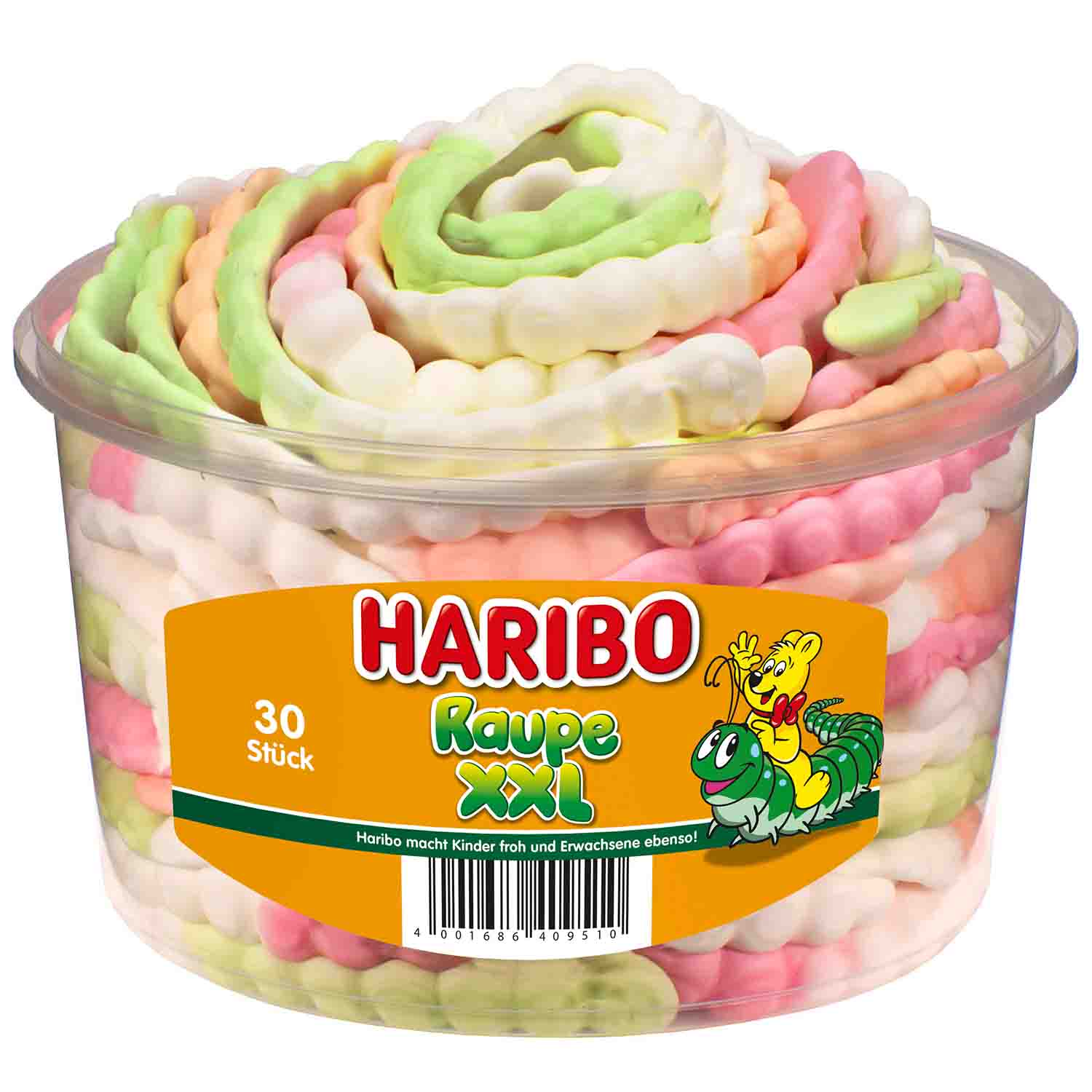 Haribo Raupe - housenka XXL 30 kusů