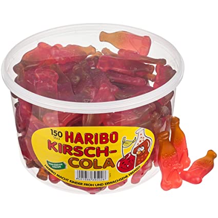 Haribo Kirsch-Cola 150st-(dóza)