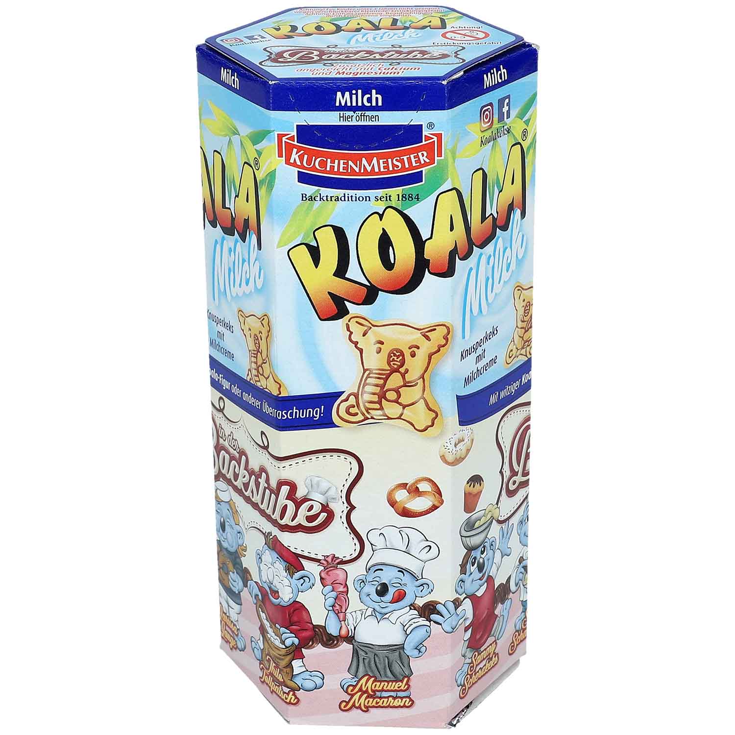 KOALA Mini sušenky 75g-mléčný krém