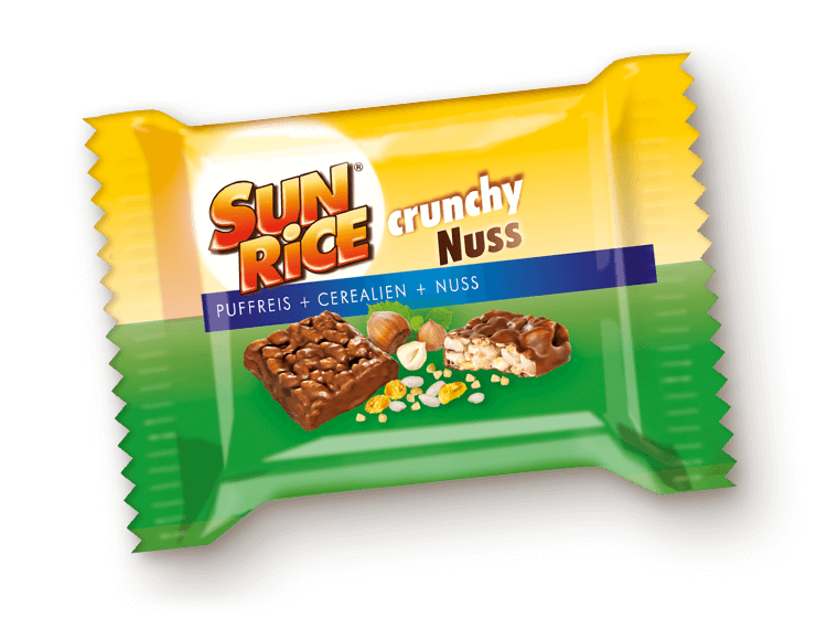 SUN RiCE crunchy Nuss-rýžové tyčinky 250g