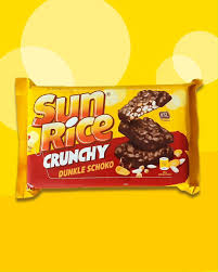 SUN RiCE crunchy Dunkle Schoko-rýžové tyčinky 250g
