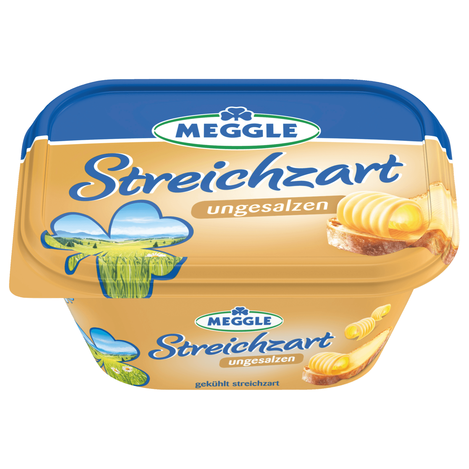 Meggle Streichzart ungesalzen alpské máslo 250g