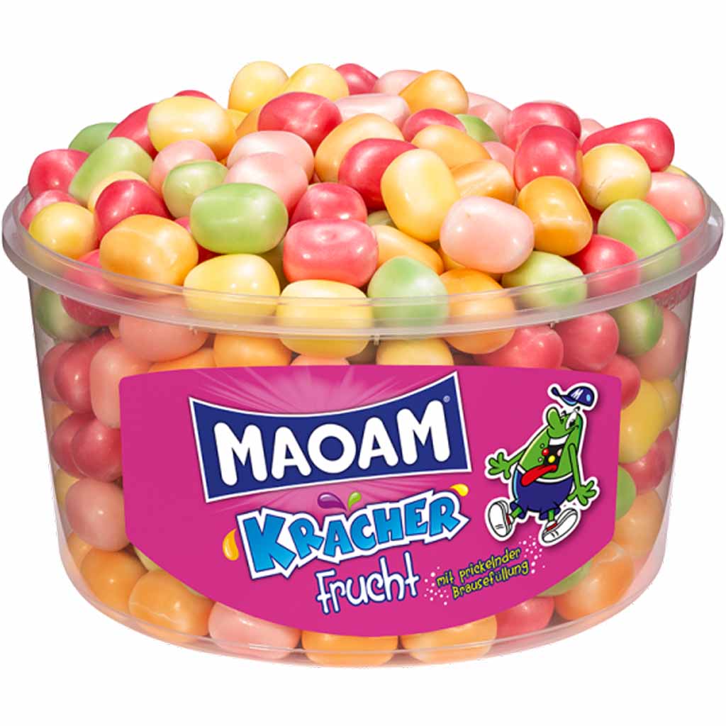 Maoam kracher frucht 1200g 265ks-dóza