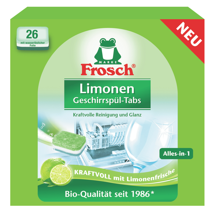 Frosch Limonen Geschirrspültabs 30 tablet do myčky
