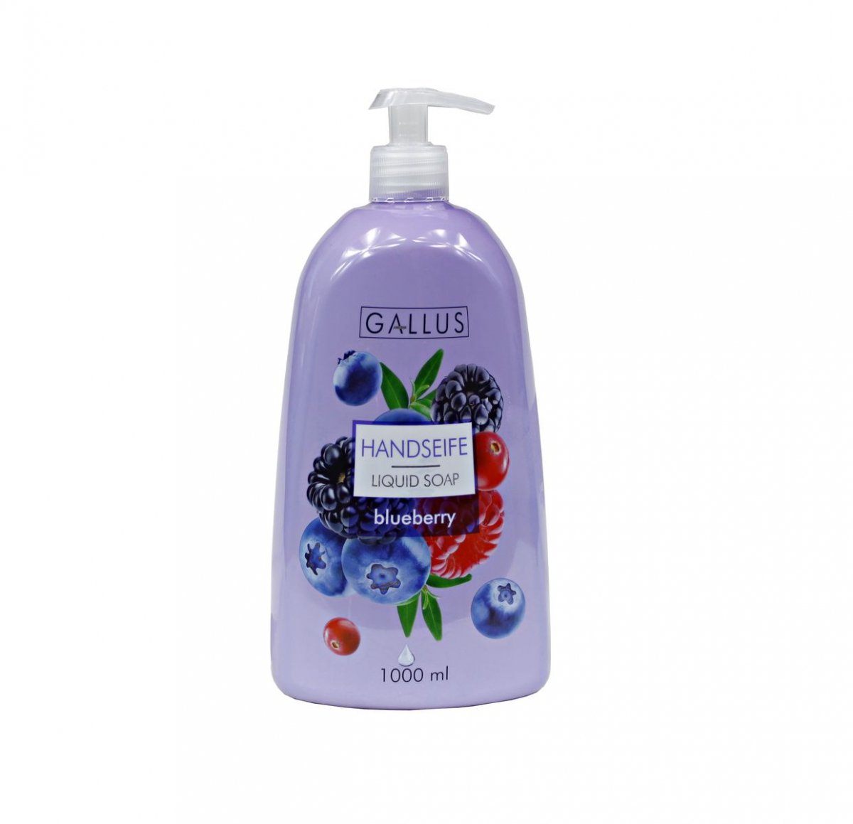 GALLUS, Tekuté rodinné mýdlo s pumpičkou, LESNÍ PLODY, 1000ml