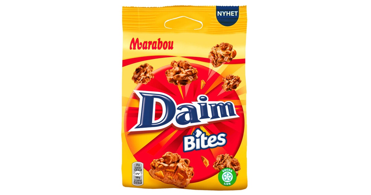 Marabou Daim Bites 145 g
