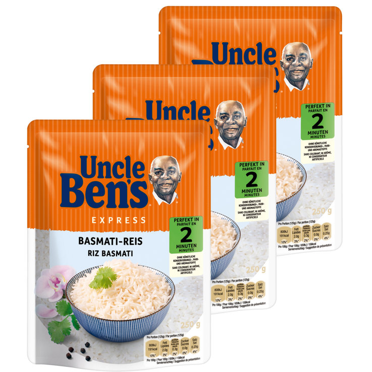 Uncle Ben's Express Basmati Rice 250g