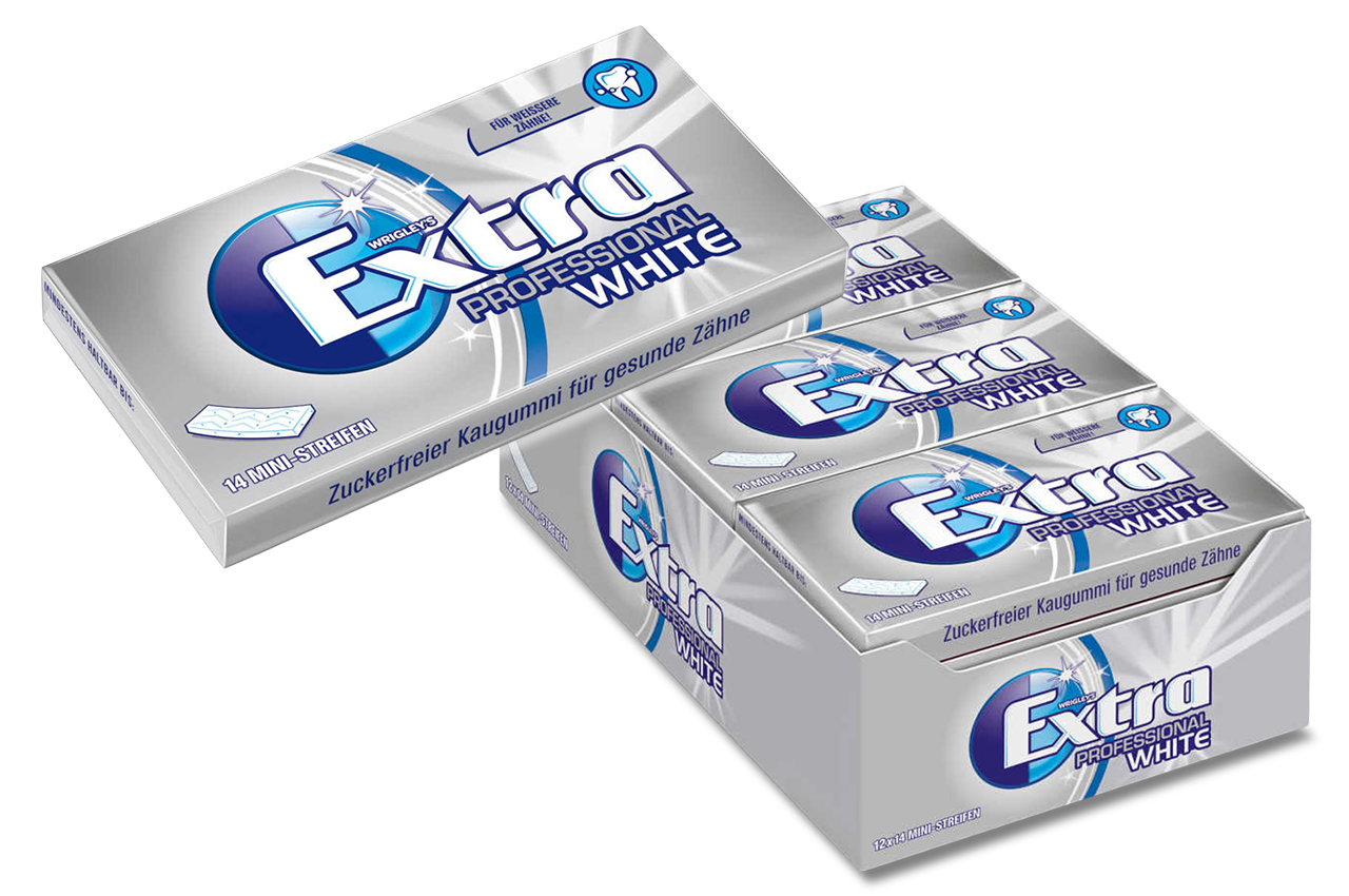 Wrigley Extra Professional White žvýkačka 14 proužků