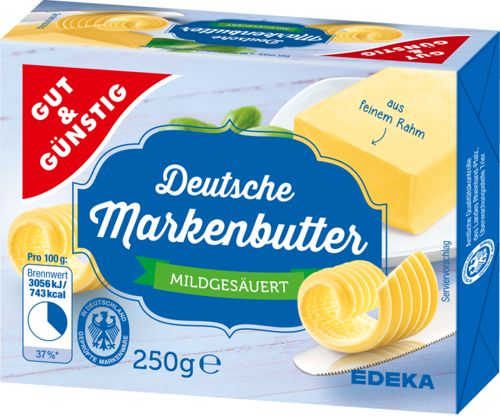 Německé máslo 250g