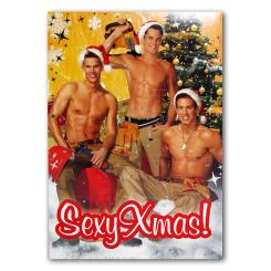 sexy Xmas muži 75g adventní kalendář