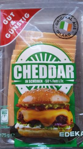 Edeka plátky čedaru 175g