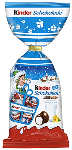 Kinder Mini čokoláda Eggs 100g(modrý nebo zelený sáček)