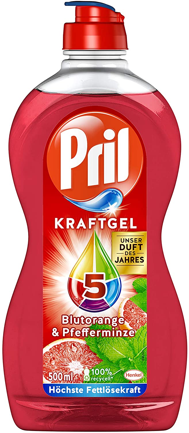 Pril Kraftgel Blood Orange & Peppermint 500ml