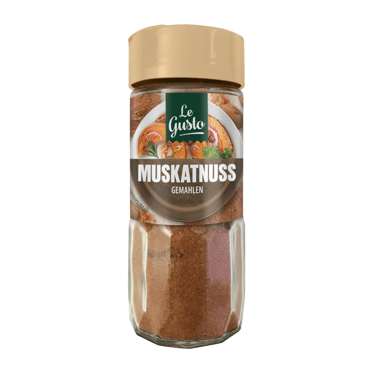 Le Gusto - koření ve skle Muškátový oříšek, 50 g
