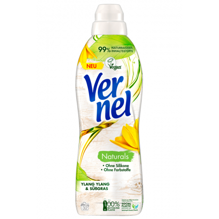 Vernel Naturals Ylang Ylang Susgras aviváž Ylang + citronová tráva 32 dávek 800 ml