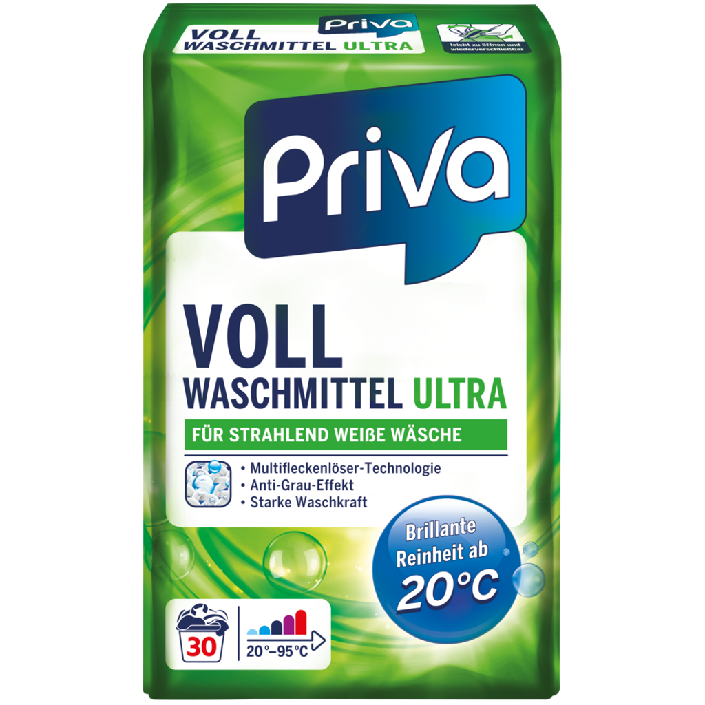 Priva Vollwaschmittel Classic 80 dávek 5,2 kg
