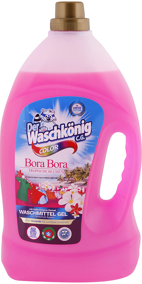 Waschkönig Color Bora Bora Tropische Blumen 4 l Limitovaná edice