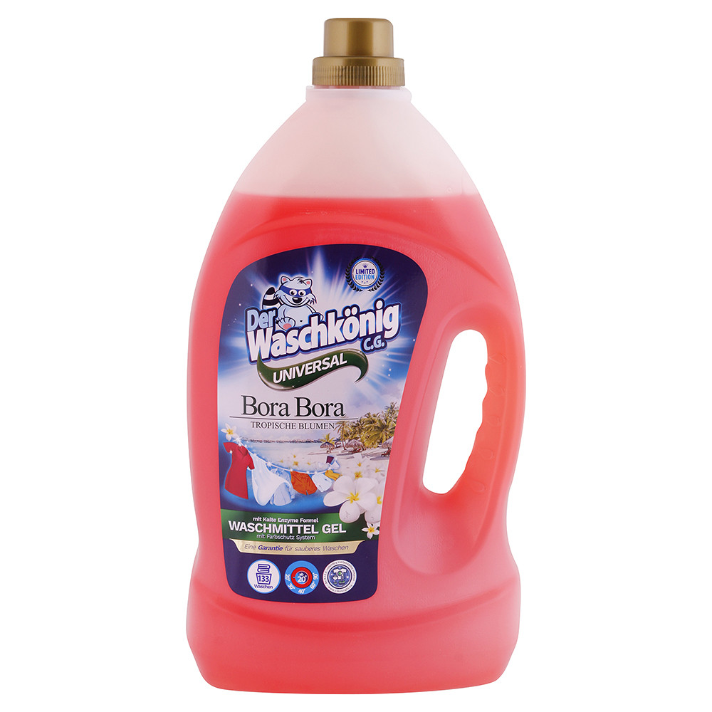 Waschkönig Universal Bora Bora Tropische Blumen 4 l Limitovaná edice