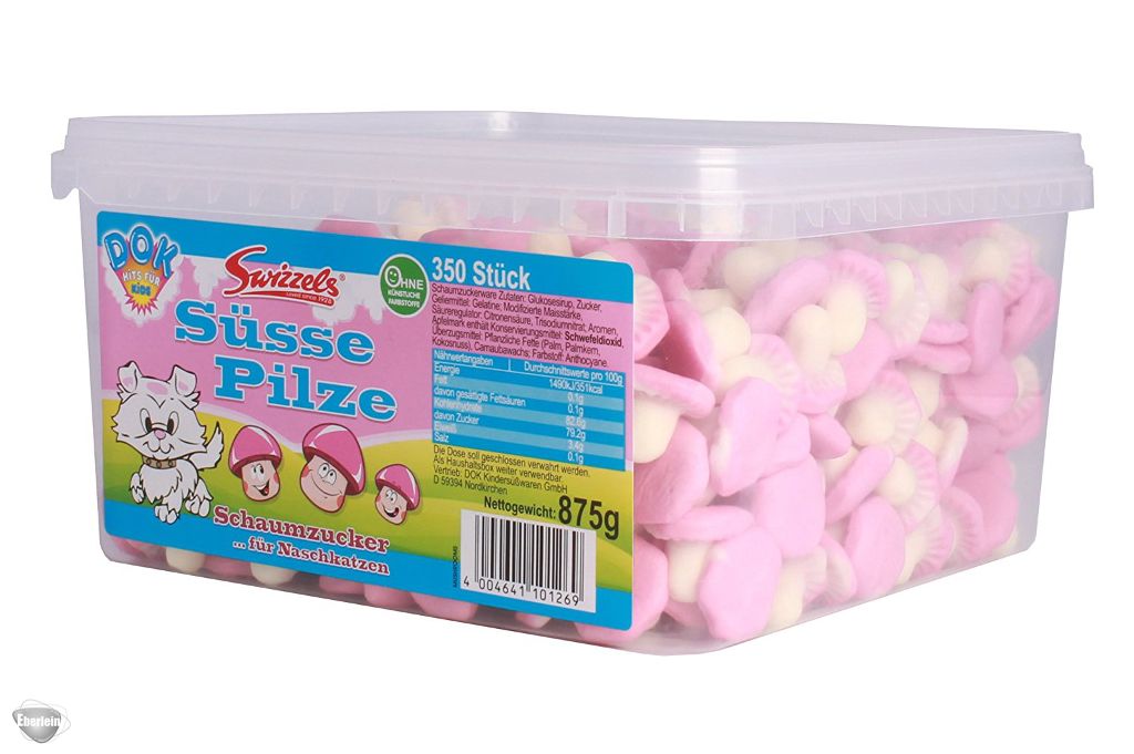 Sladké houby-marshmallow 875g dóza