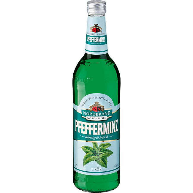 Nordbrand Pfefferminzlikör-Mátový likér 18,0% 0,7L
