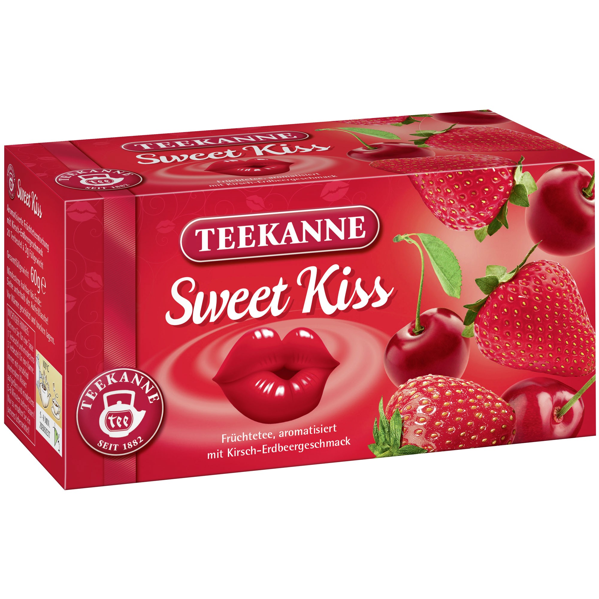 Teekanne ovocný čaj Sweet Kiss 60g 20 sáčků