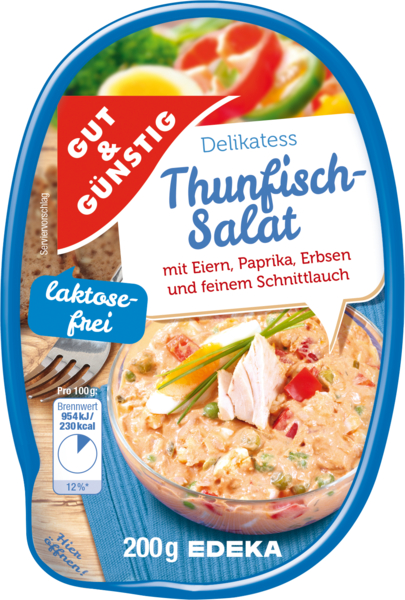 GUT&GÜNSTIG Delikatess Thunfischsalat 200g-Tuňákový salát