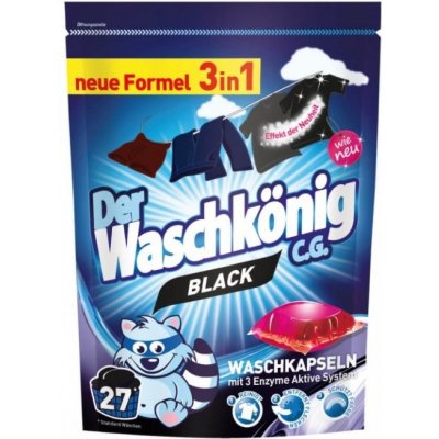 Waschkönig Black 3v1 prací kapsle 30 ks
