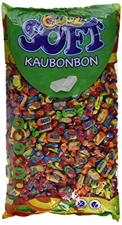 Kaubonbons 1kg-žvýkací bonbóny s ovocnou příchutí