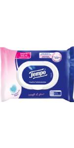 TEMPO Vlhký toaletní jemný papír 42 ks-bez vůně
