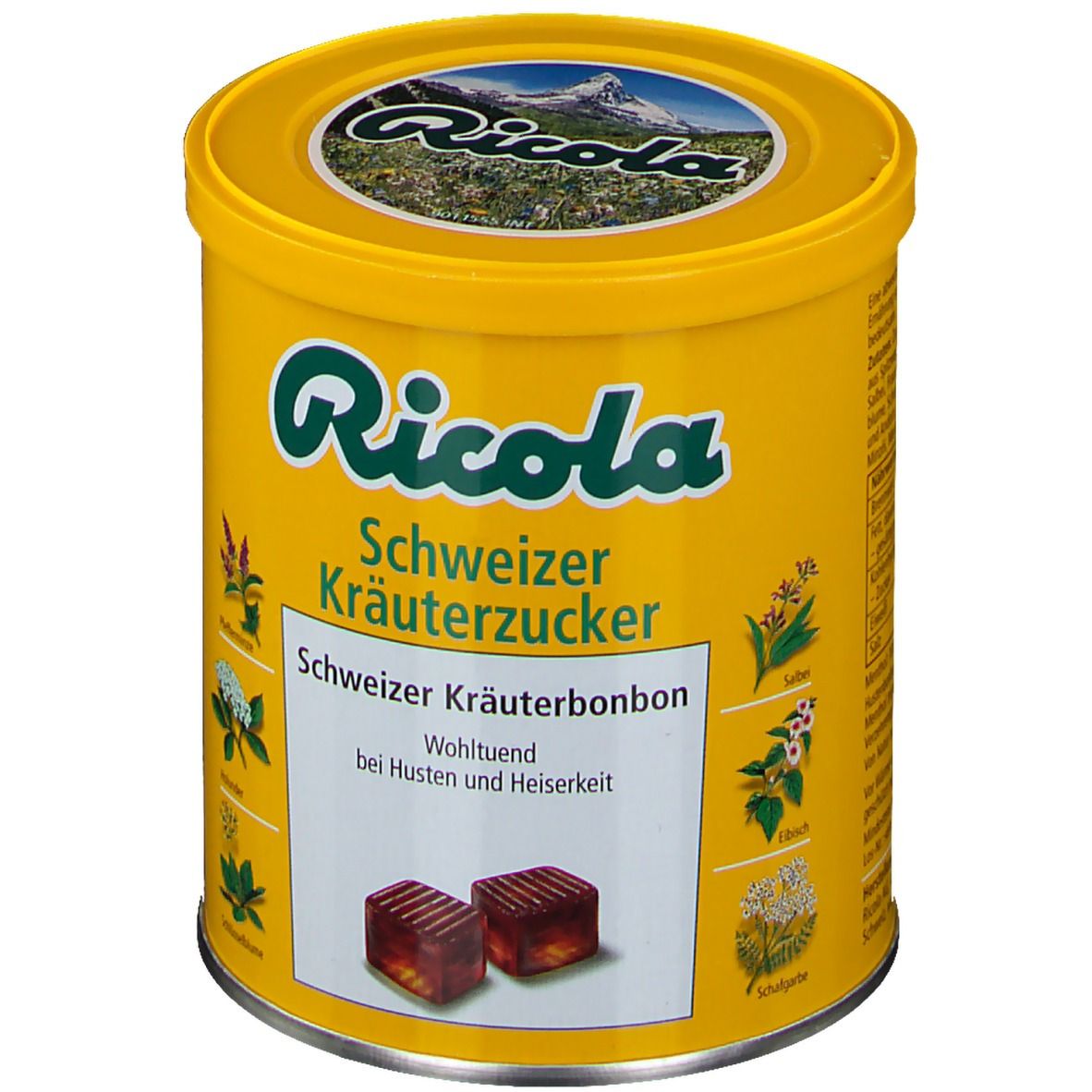 Ricola® švýcarský bylinný cukr 250g plech