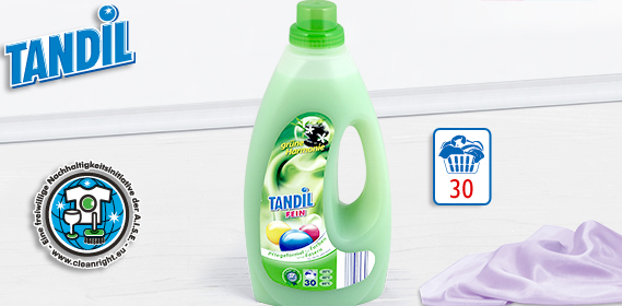 Tandil Fein Wolle na vlněné tkaniny 1,5 l (30 praní) zelený