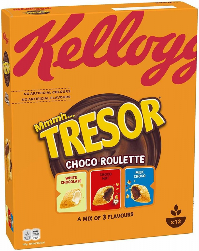 Kellogg's Tresor Choco Roulette 375g