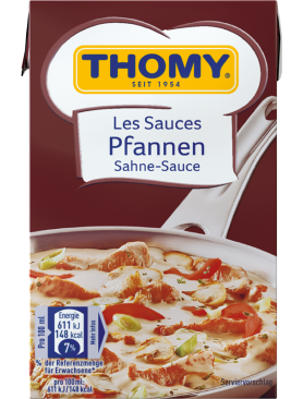Thomy Les Sauces Pfannen Sahne Sauce 250ml-smetanová omáčka na pánev