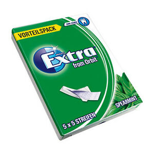 Wrigley's Extra Orbit Spearmint 5 x 5 St.