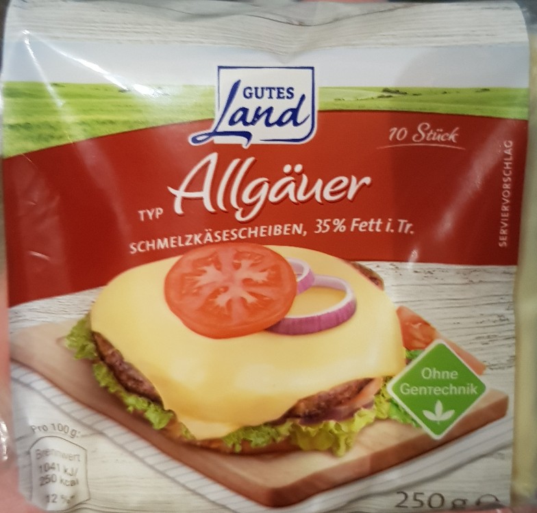 Plátkový sýr Allgäuer 35% 250g