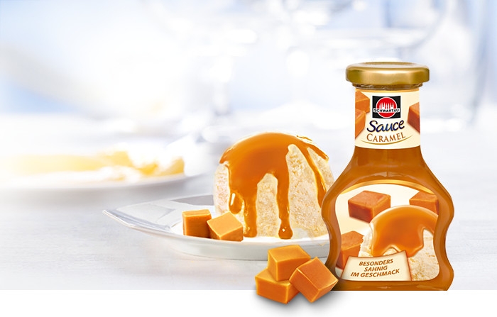 Schwartau poleva na desert - caramel 125ml