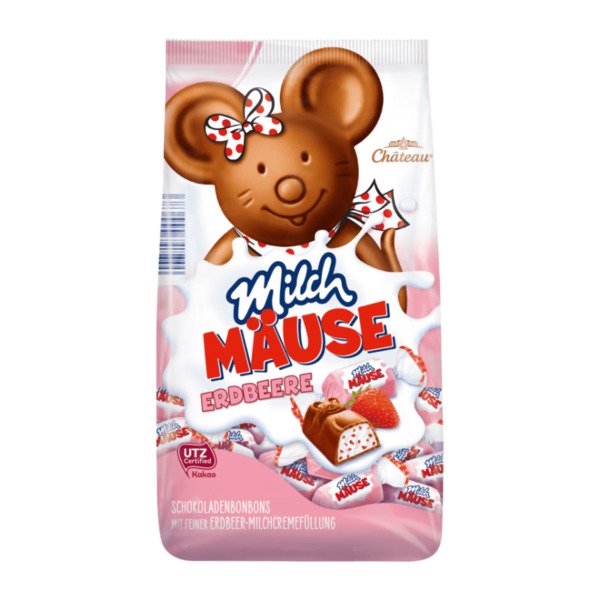 Milch Mäuse-Myšky jahodové 210g