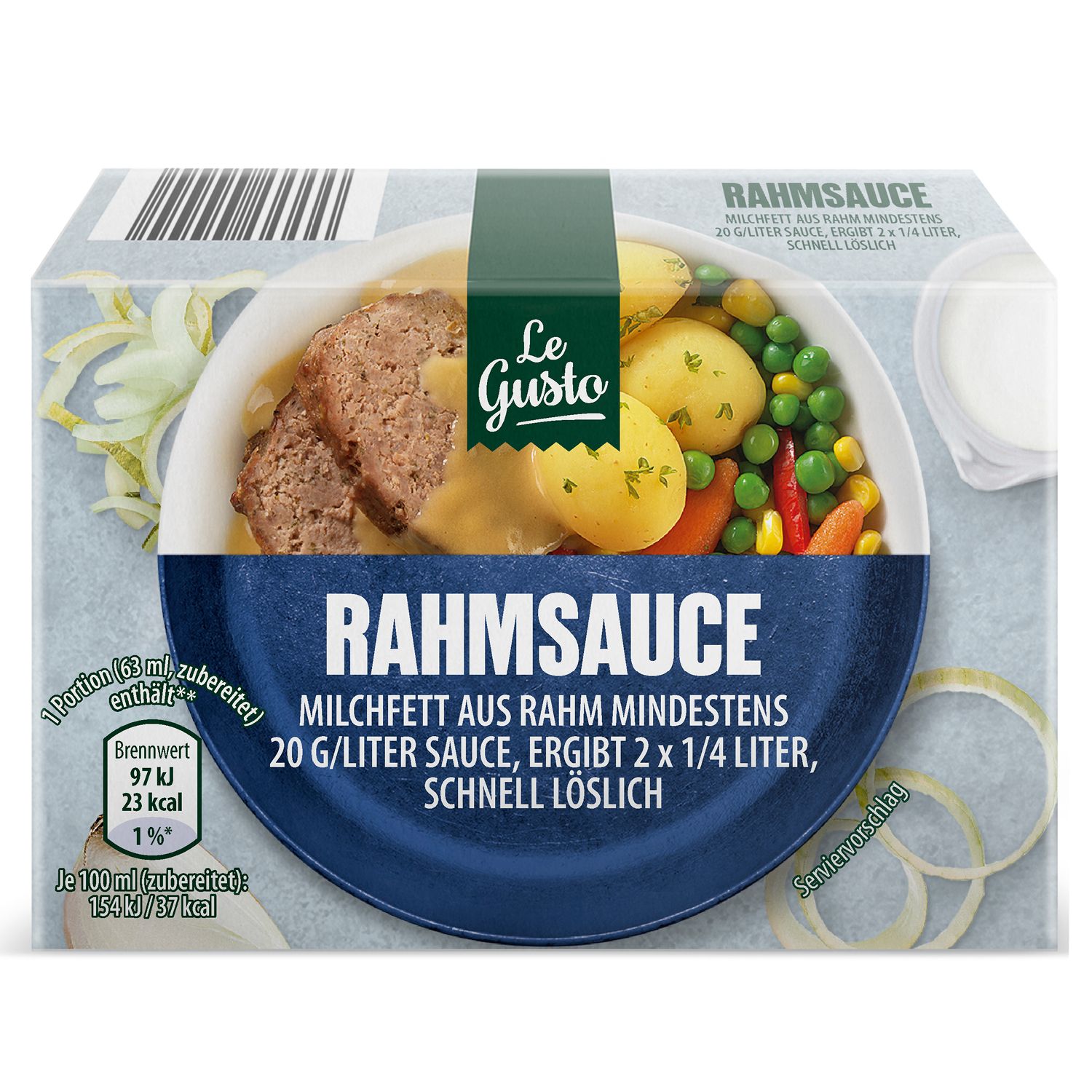 Le Gusto Rahmsauce směs na přípravu smetanové omáčky 3 x 23g