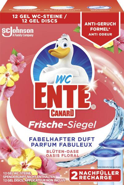 WC-Ente Frische-Siegel Nachfüller Blüten Oase, 2x36 ml-náplň květová oáza