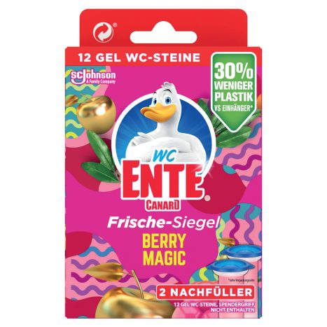 WC-Ente Frische-Siegel Nachfüller Berry Magic 2x36 ml-náplň