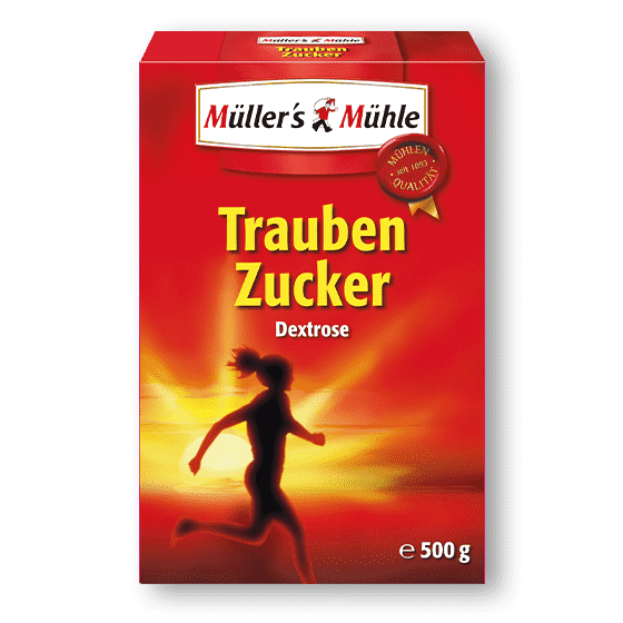 Müllers´s Mühle Traubenzucker-Hroznový cukr Dextrose 500g