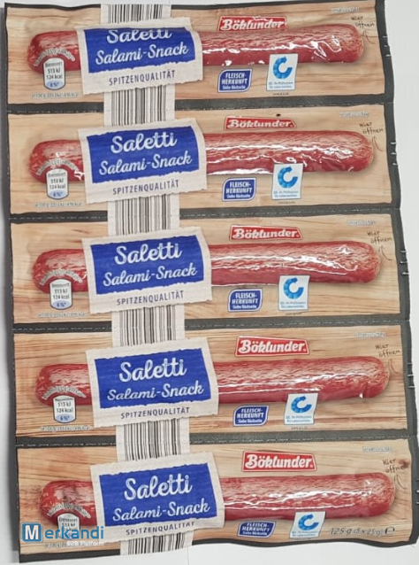 Salami snack 5 x 25g