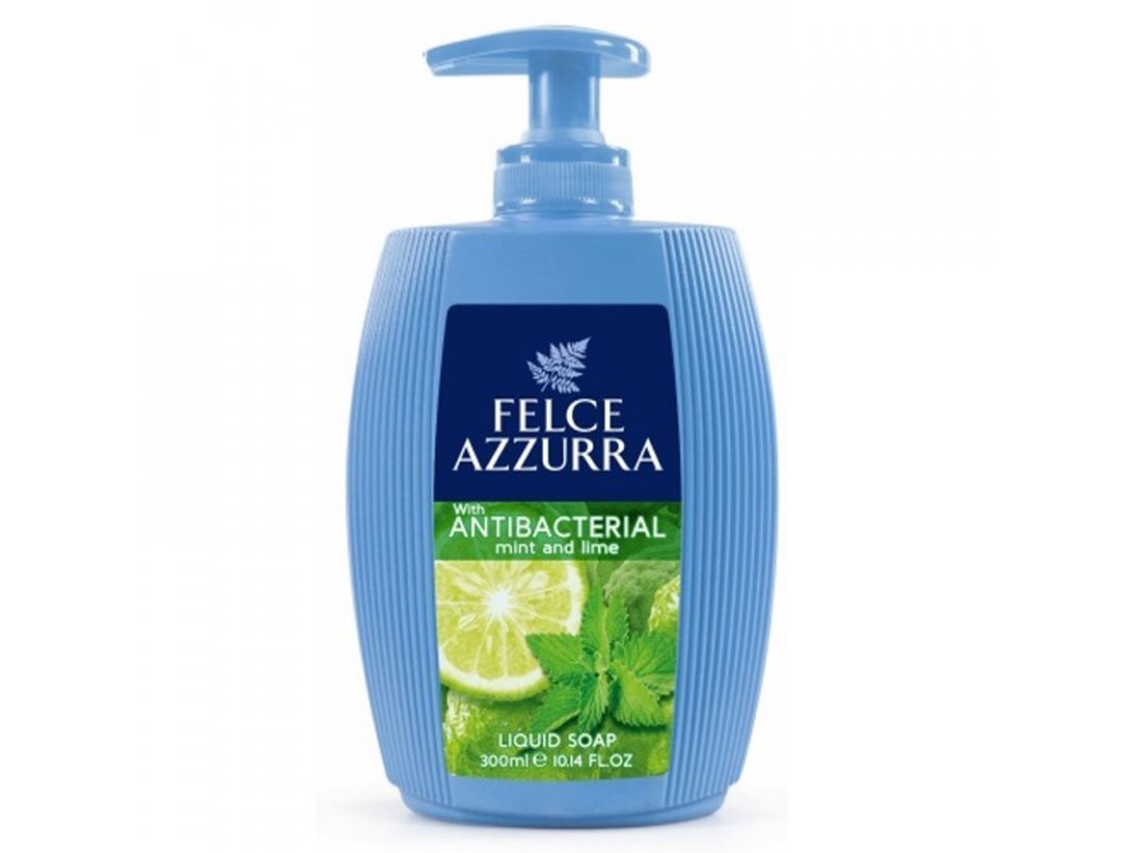 Felce Azzurra antibakteriální tekuté mýdlo s vůní máty & limetky , 300 ml