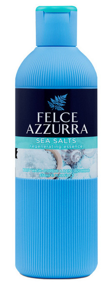 Felce Azzurra Sprchový gel - koupelová pěna Sea salts 650 ml.