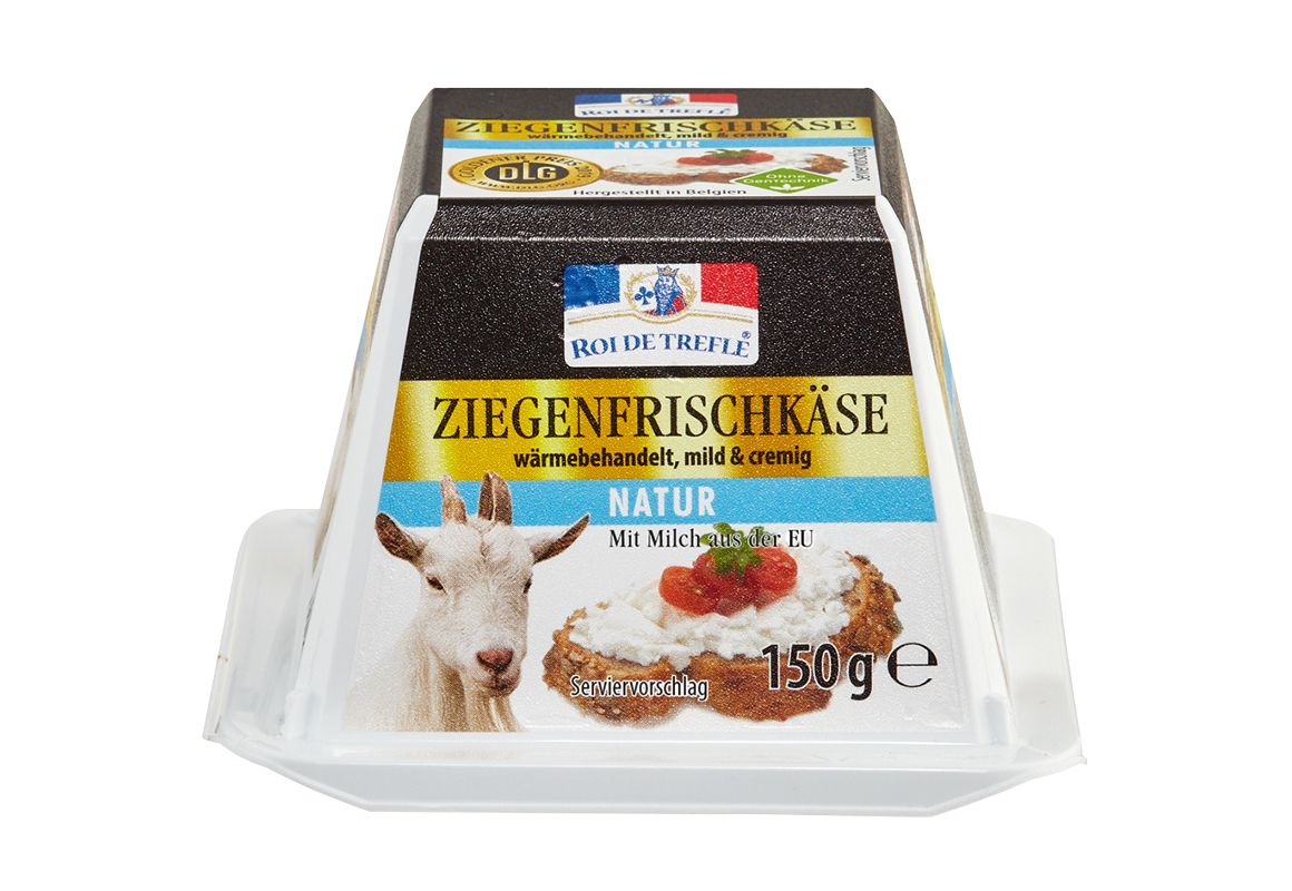 Ziegenfrischkäse Natur-Roi de Trefle-150 g Krémový kozí sýr