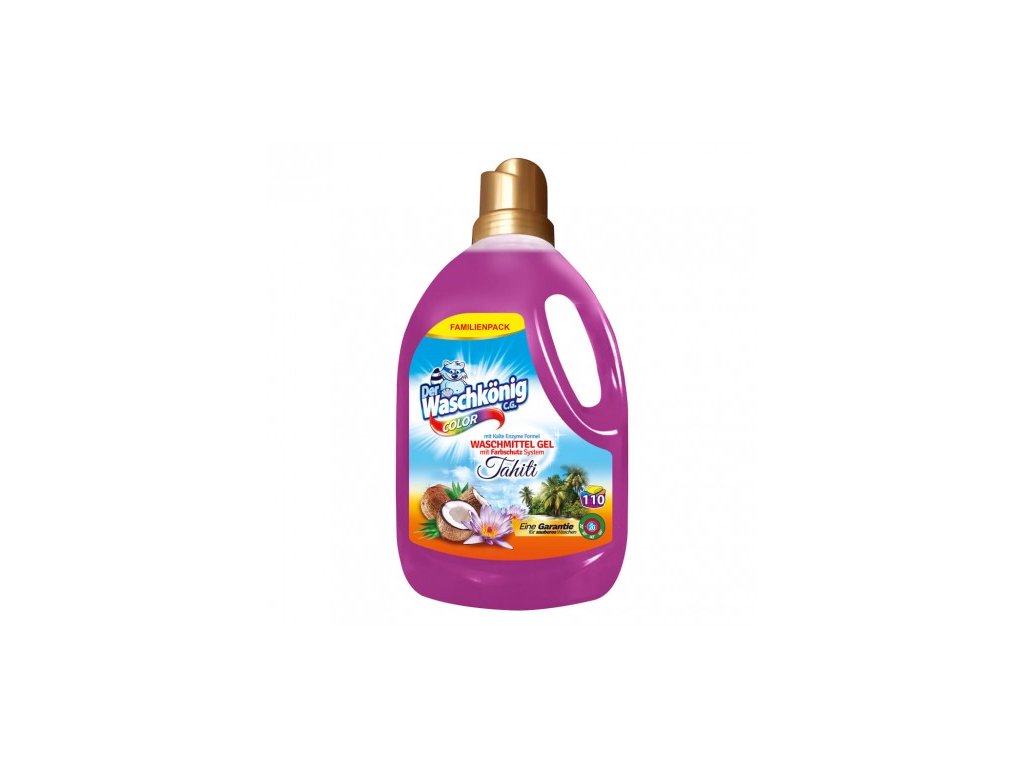WASCHKÖNIG TAHITI COLOR PRACÍ GEL 3,305L (110DÁVEK)