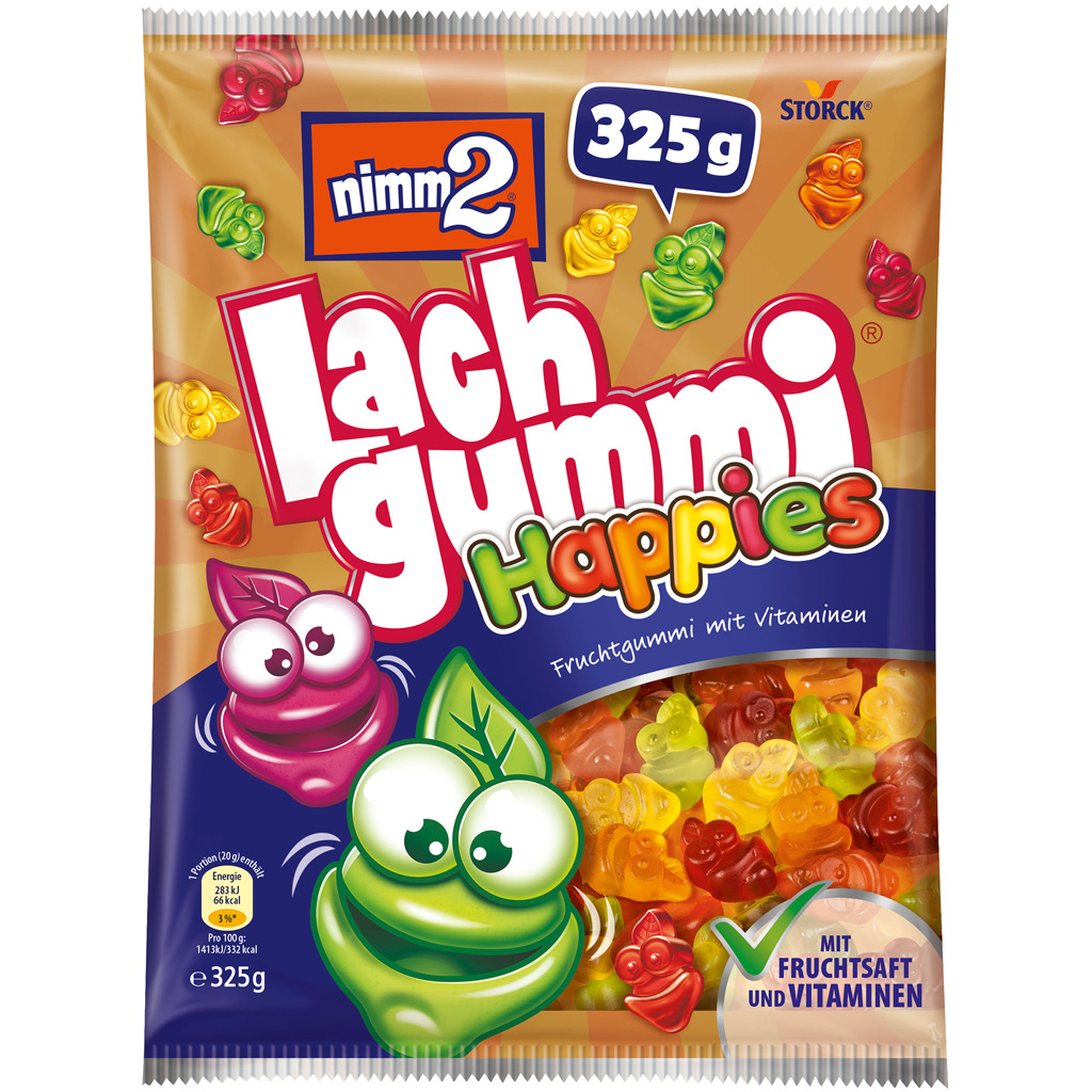 NIMM2 LACHGUMMI HAPPIES 325G