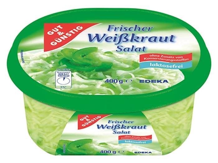 GUT & GÜNSTIG salát z čerstvého zelí 400 g