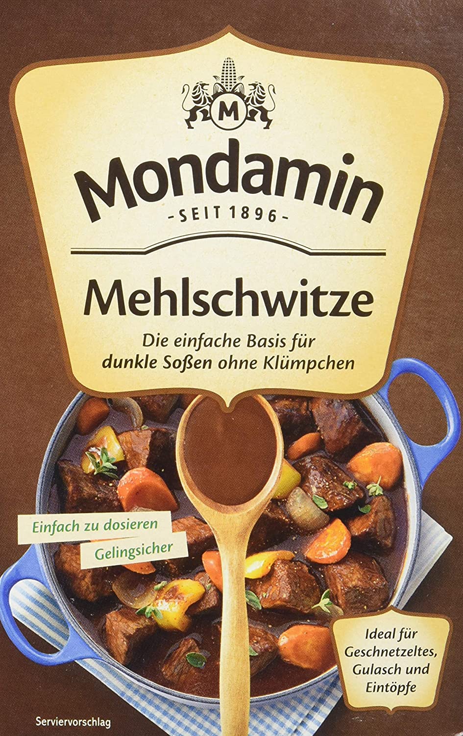 Mondamin Mehlschwitze dunkel 250g - Jíška tmavá