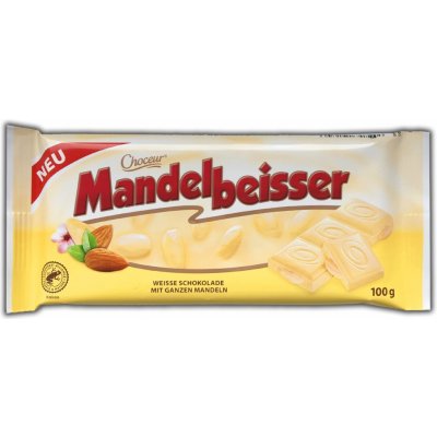 Choceur Mandelknacker bílá čokoláda s mandlemi 100g